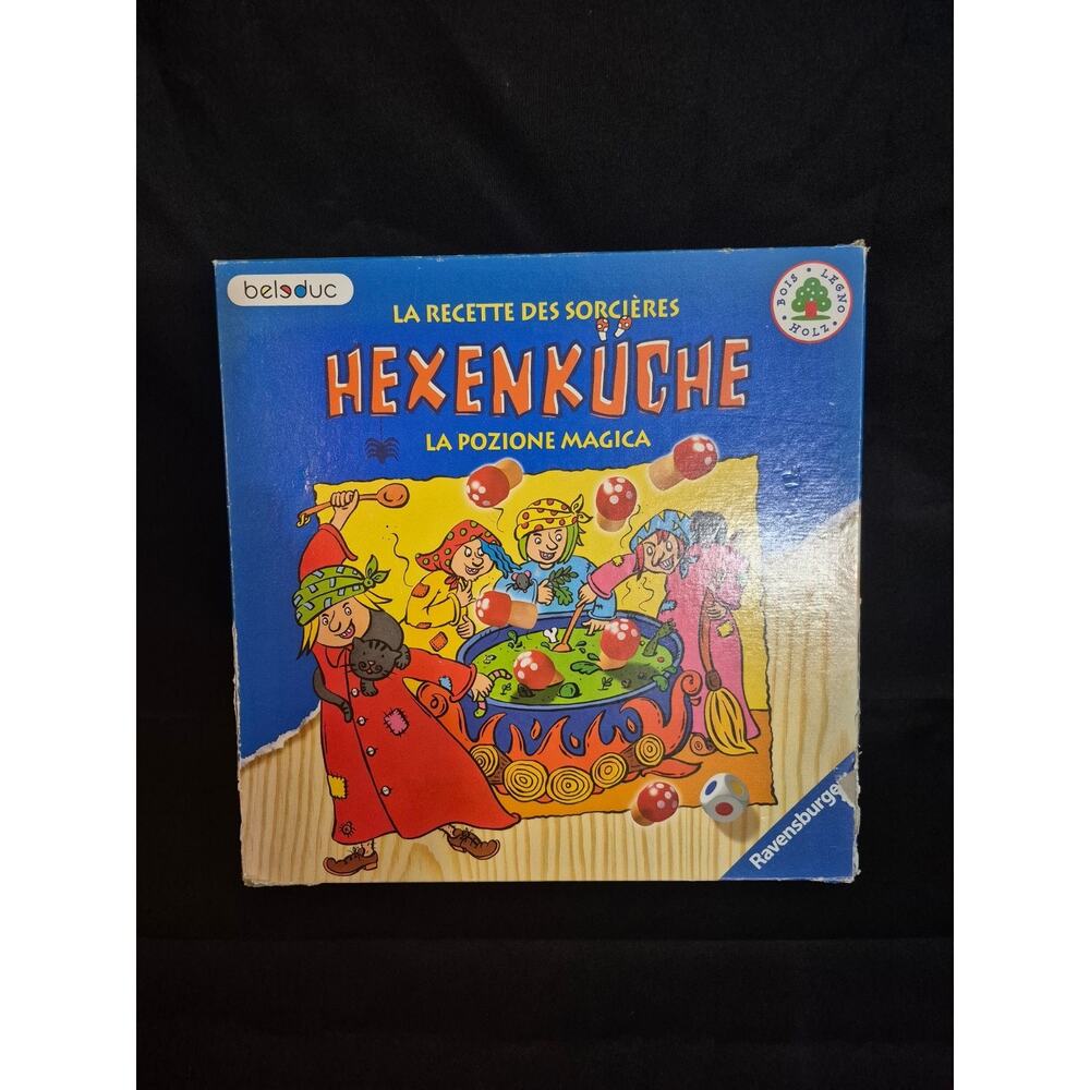 German Beleduc Hexenkuche "Witches Brew" Board Game Complete Never Played.